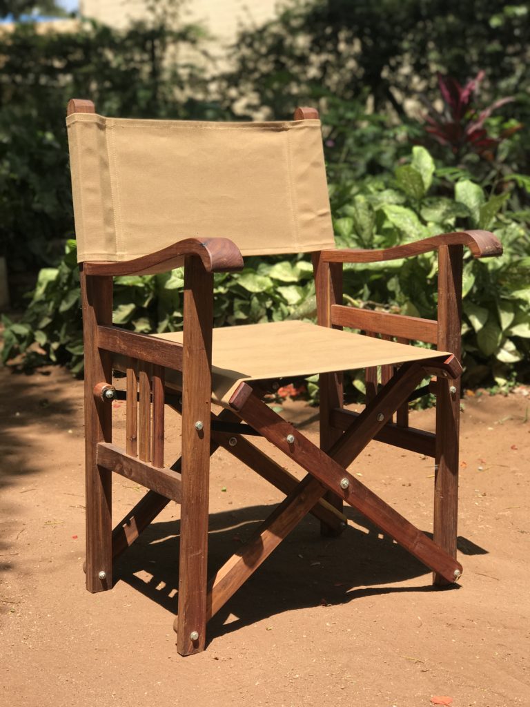 Directors Chair in Canvas Fabric Directors in Chair Canvas Fabric